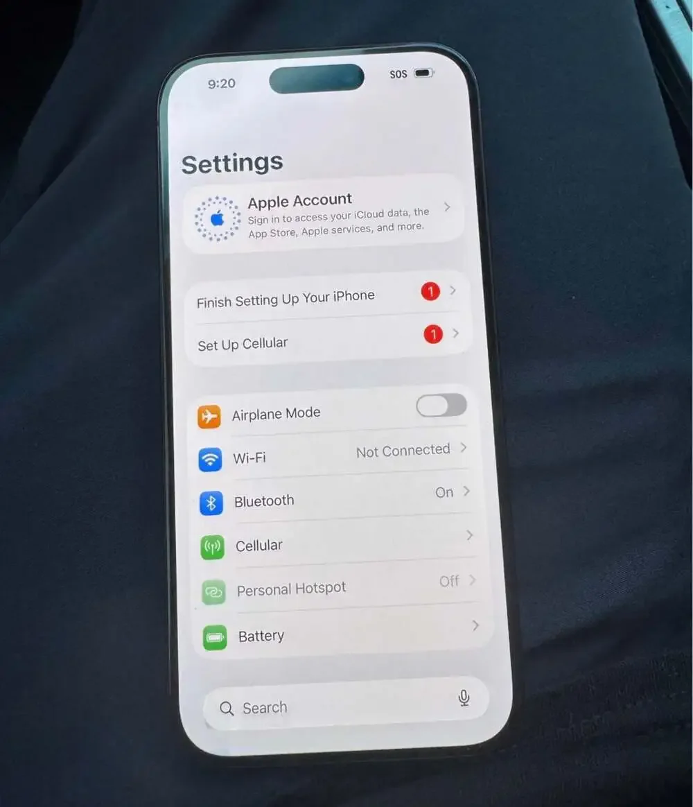 Apple iPhone 15 Pro, 128GB, Black Titanium, Unlocked